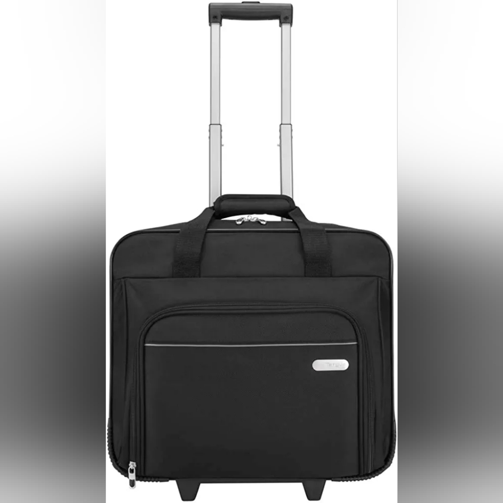 New Targus Black Metro Rolling Laptop Case Bag